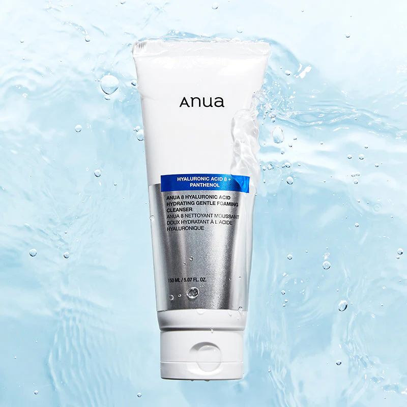 ANUA Hyaluronic Hydrating Gentle Foaming Cleanser - Image 2