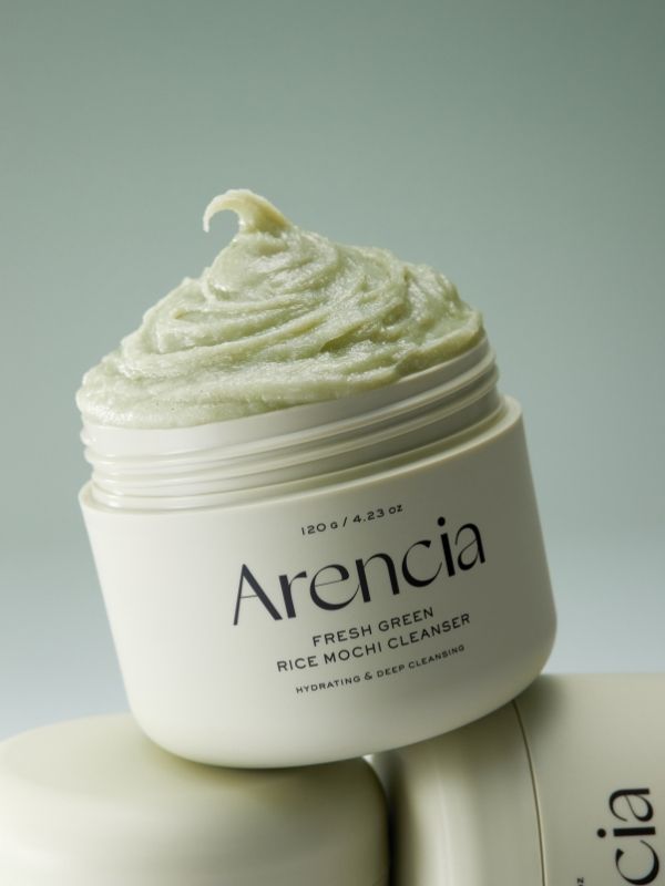 Arencia Fresh Green Rice Mochi Cleanser 120g - Image 2