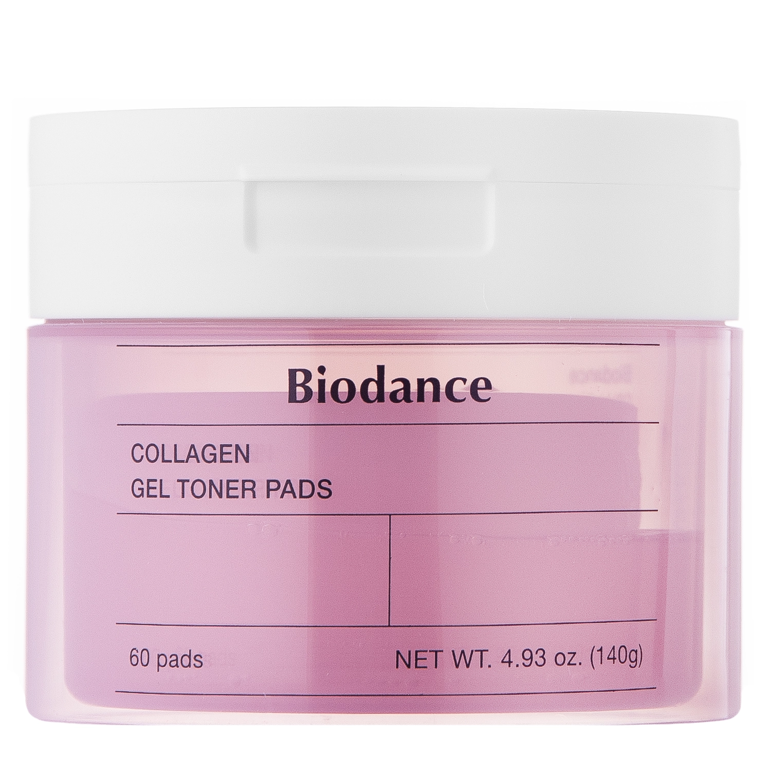 Biodance - Collagen Gel Toner Pads - Straffende Kollagen-Gesichts-Pads - 60 Stück